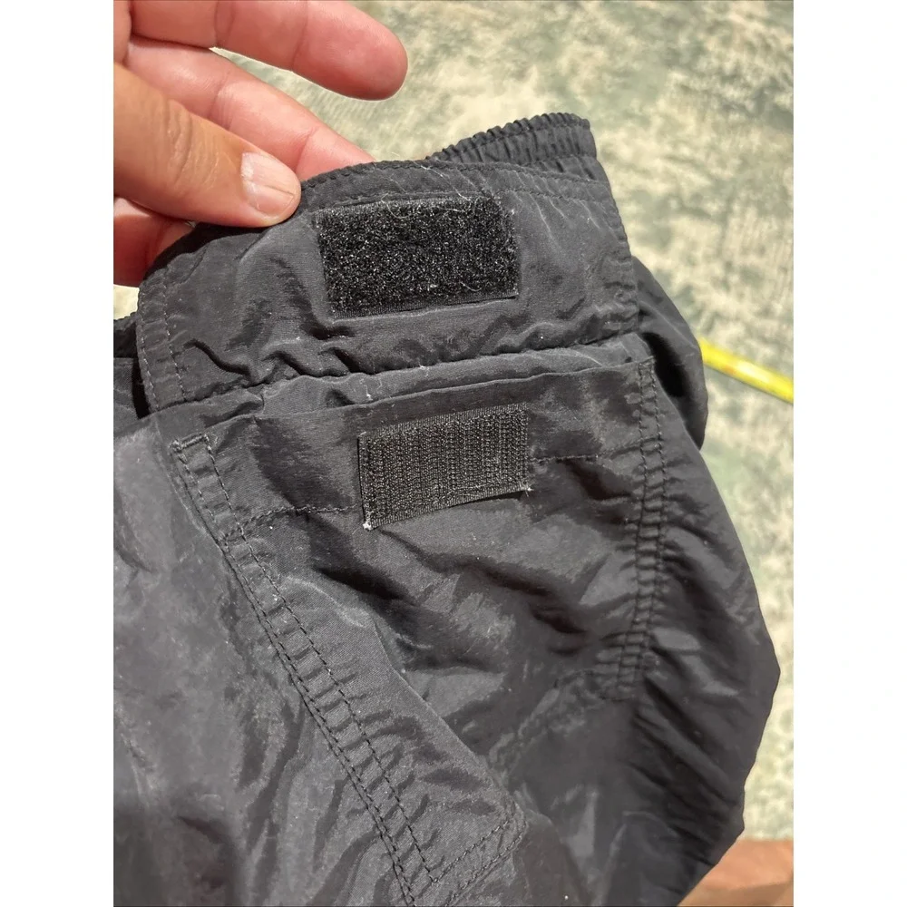 Vintage Polo Ralph Lauren Swim Trunks Men L Large Black Yellow Pony Taiwan